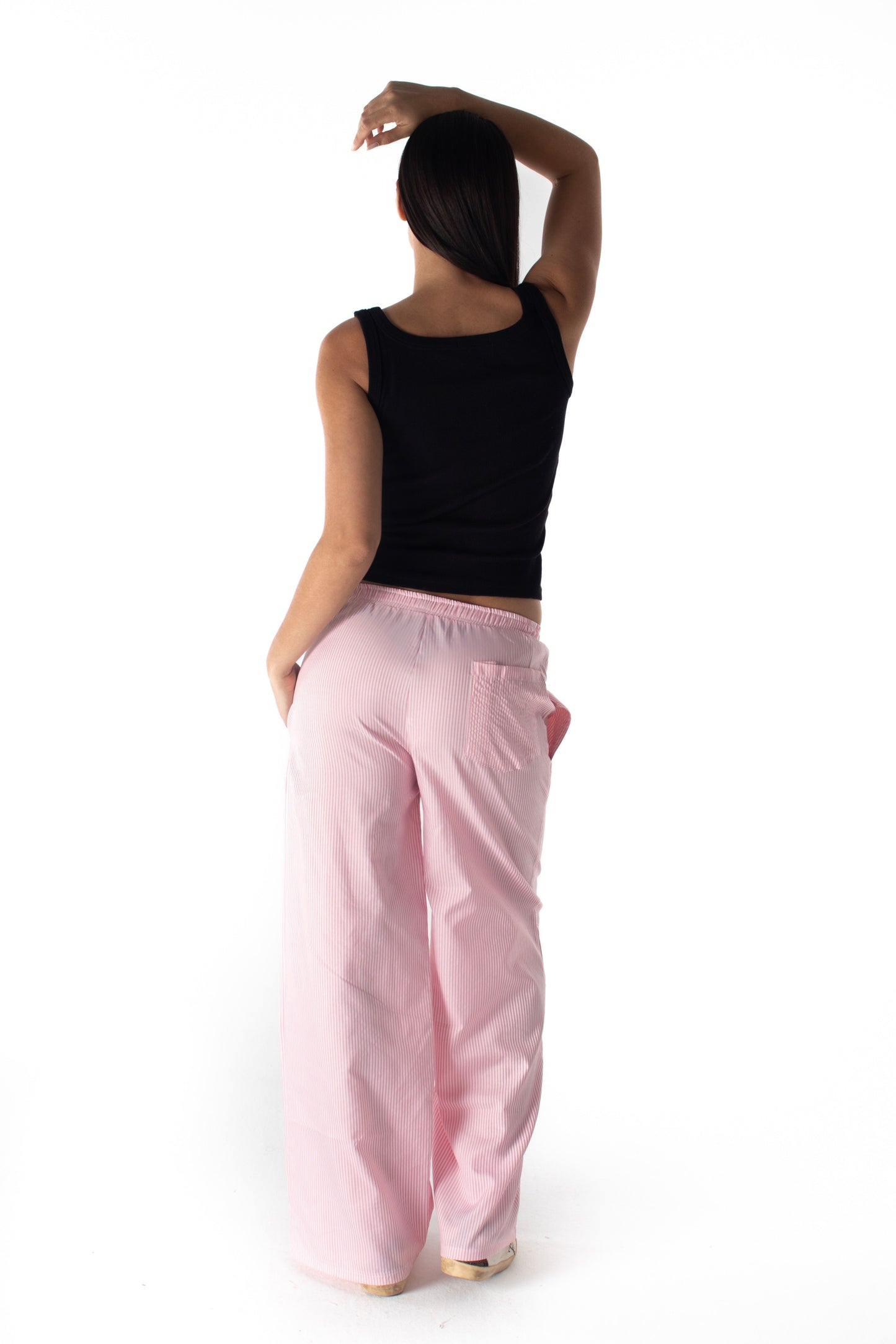 Scandi pink pants