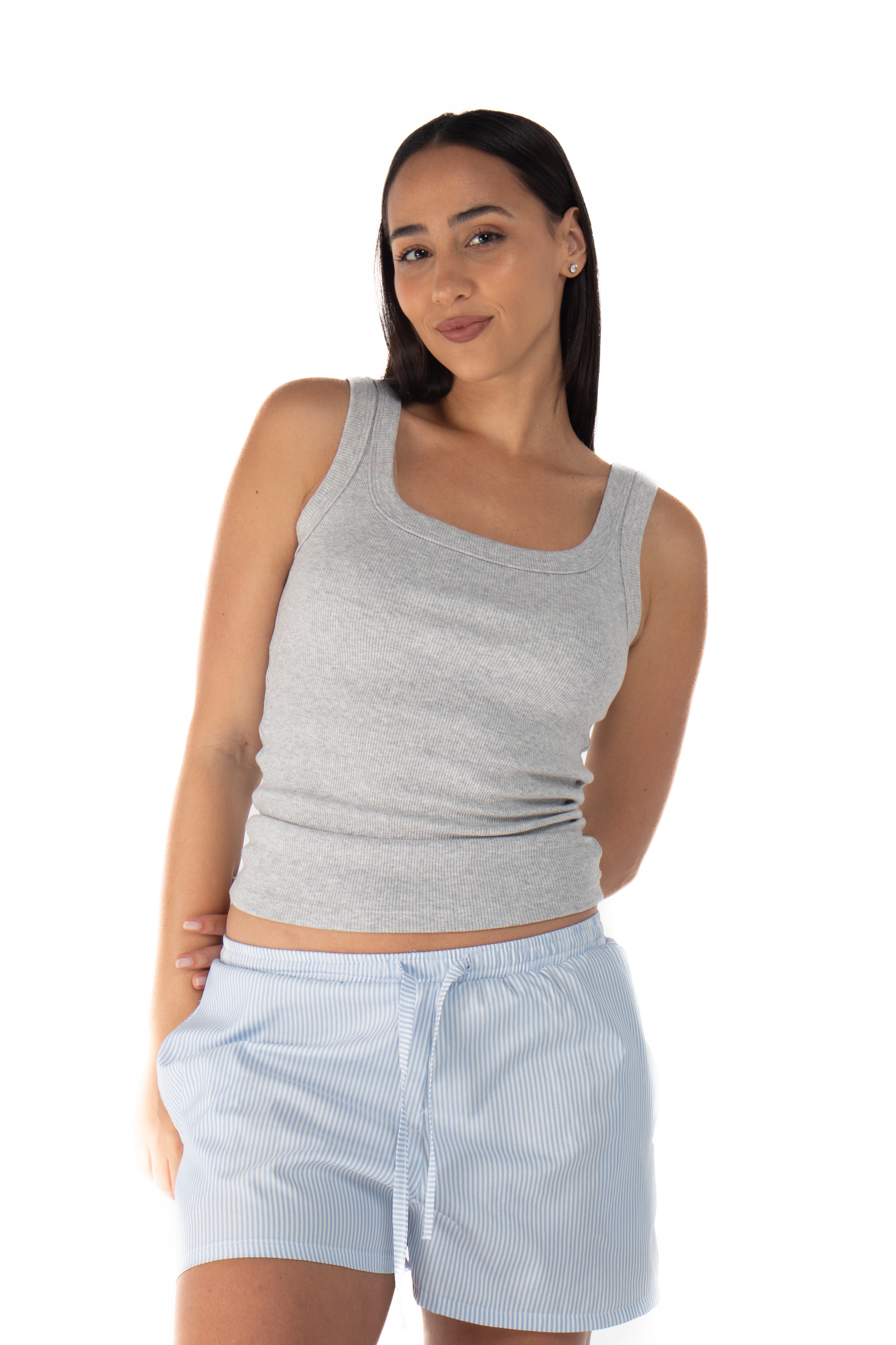 Grey tank top