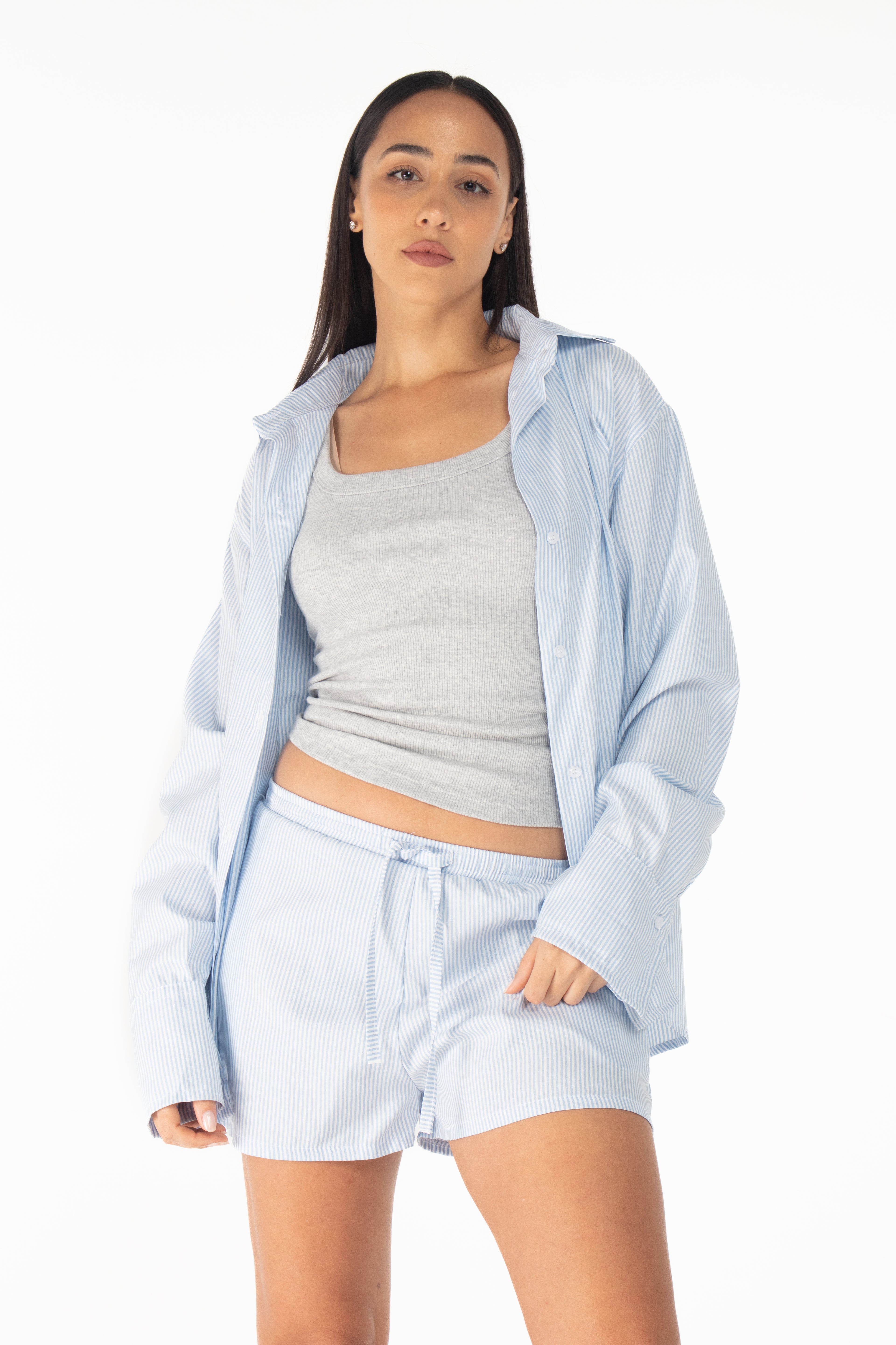 Scandi Blue Shirt