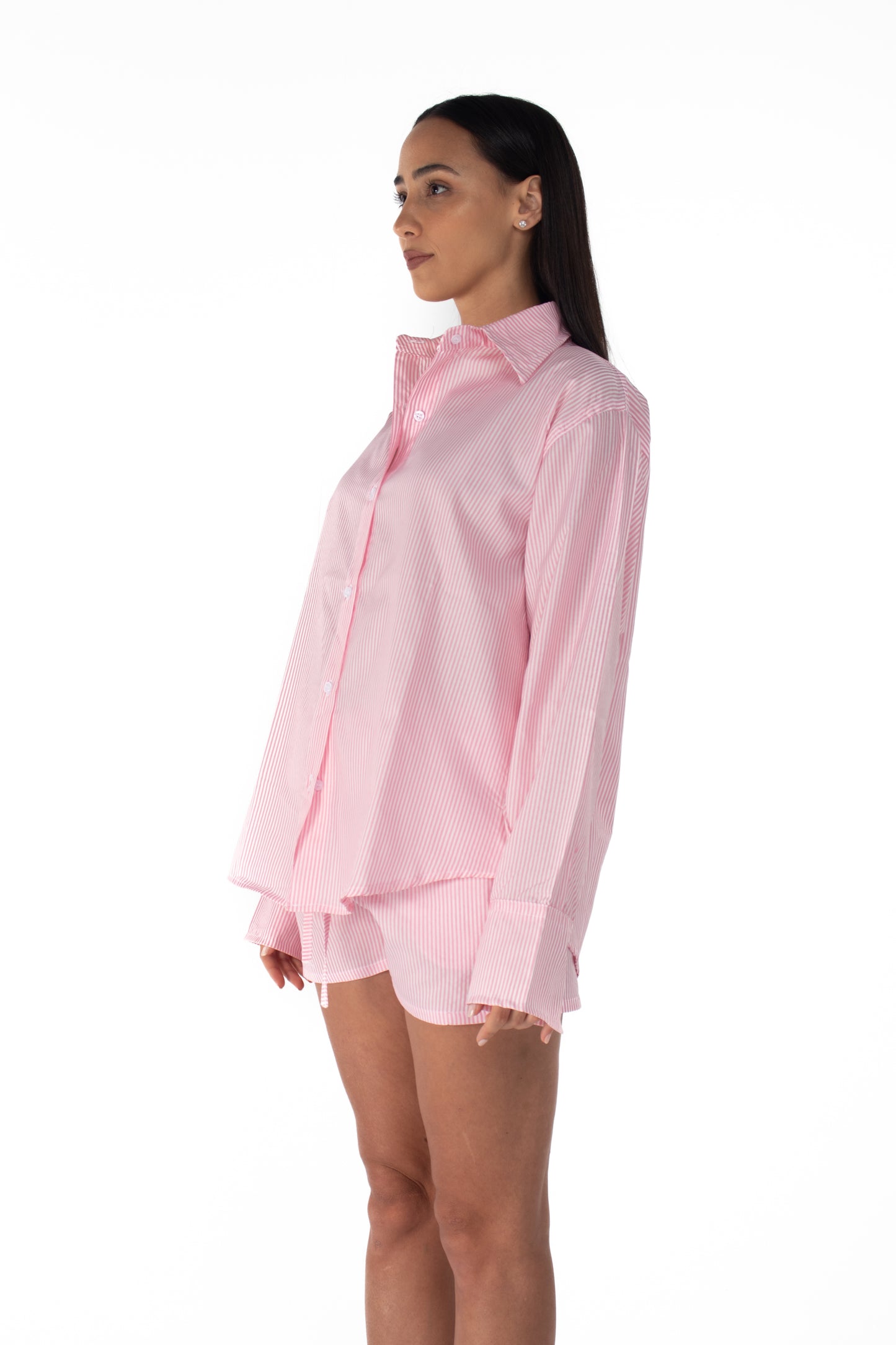 Scandi pink shirt