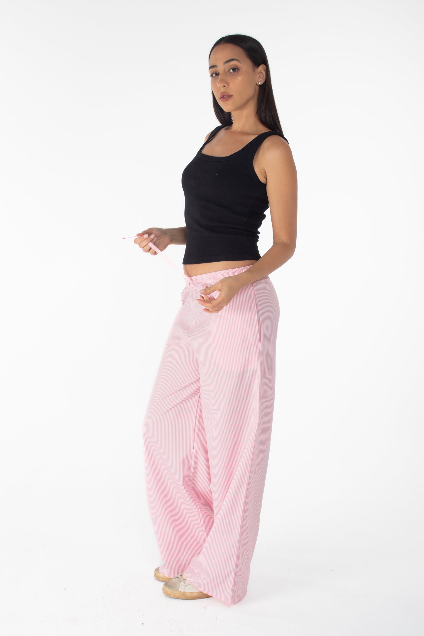 Scandi pink pants