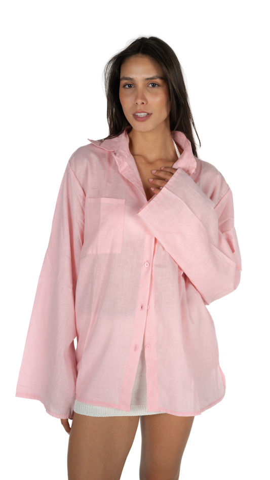 Pink Loose Shirt