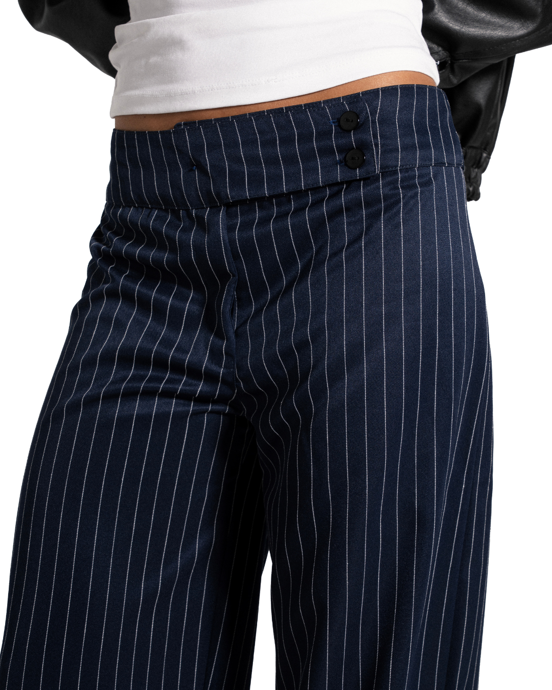 Navy Tailored Pants