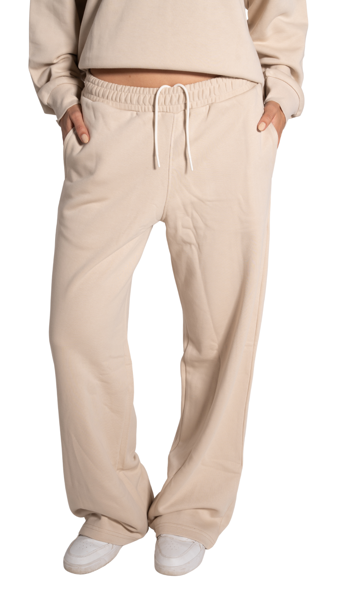 Beige Sweatpants
