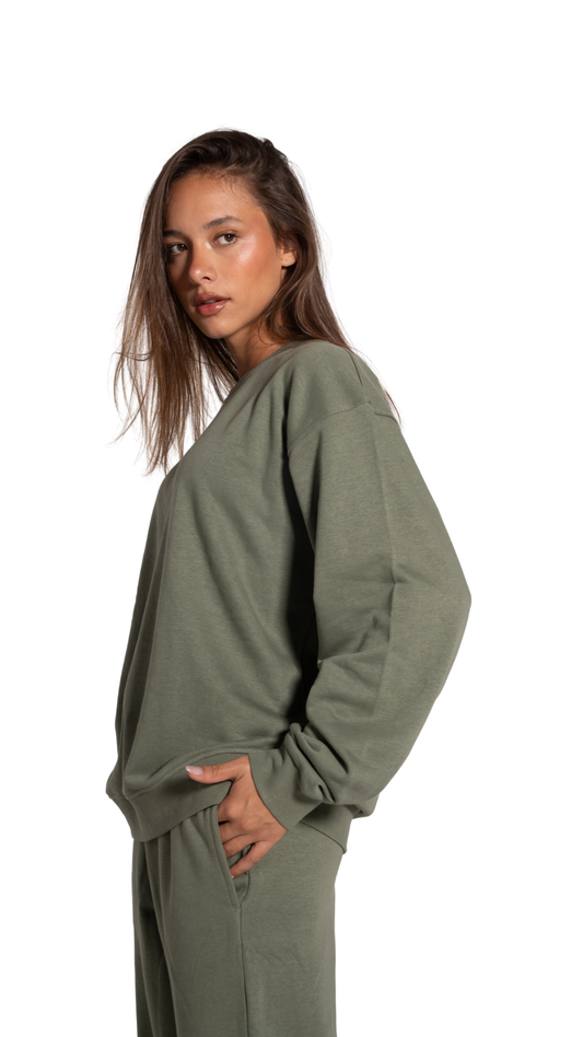 Crewneck Olive