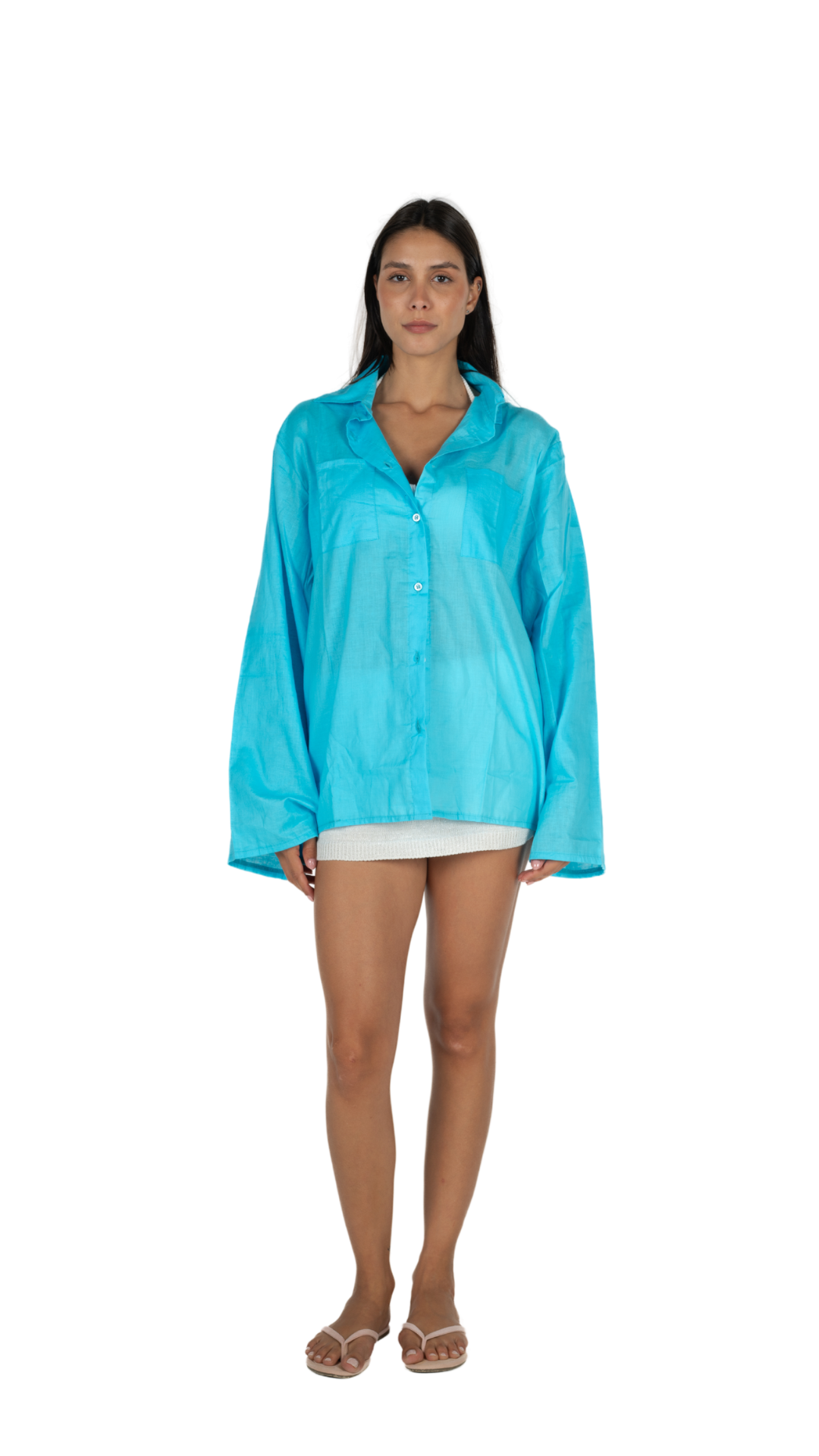 Blue Loose Shirt 02