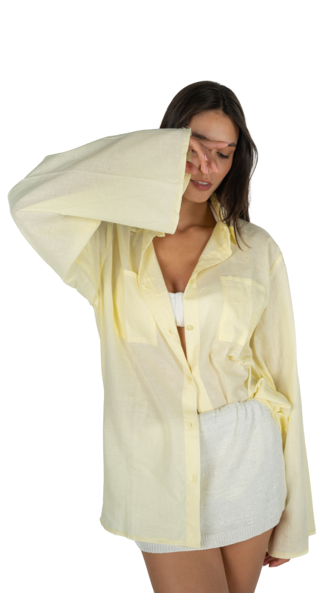 Butter Yellow Loose Shirt