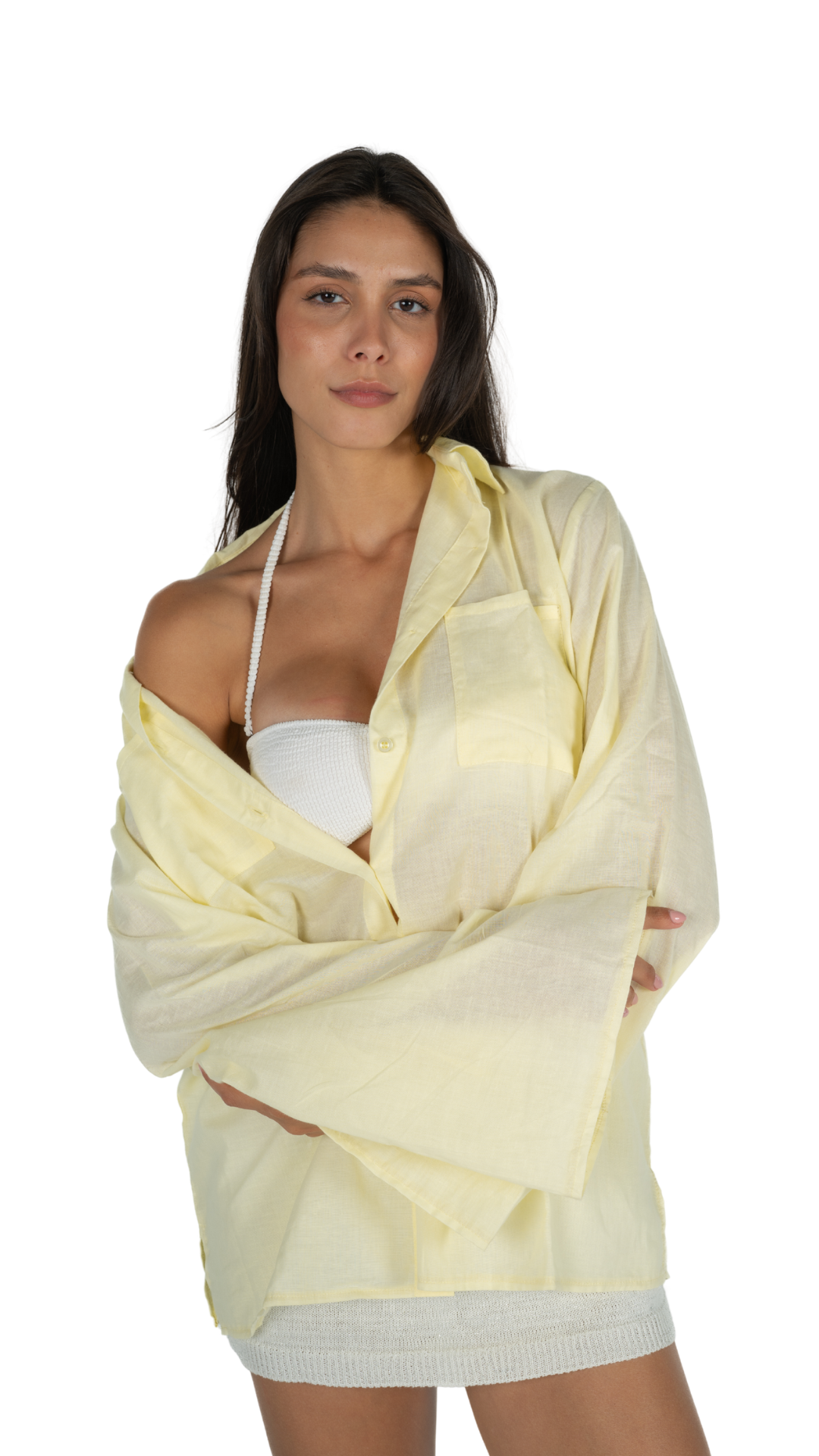 Butter Yellow Loose Shirt