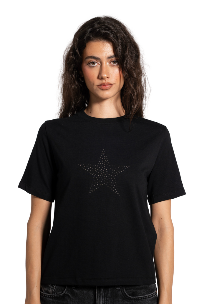 Black star T-shirt