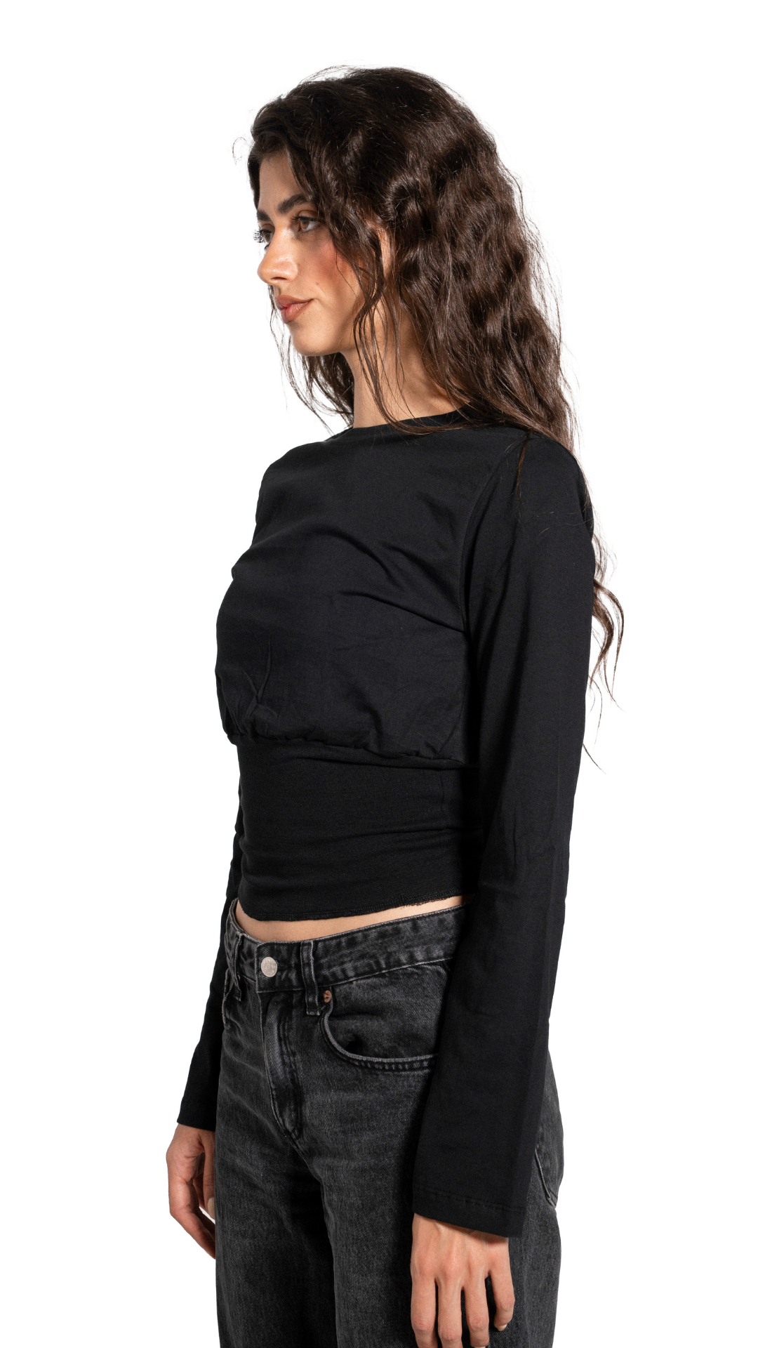 Black Corset Long Sleeve